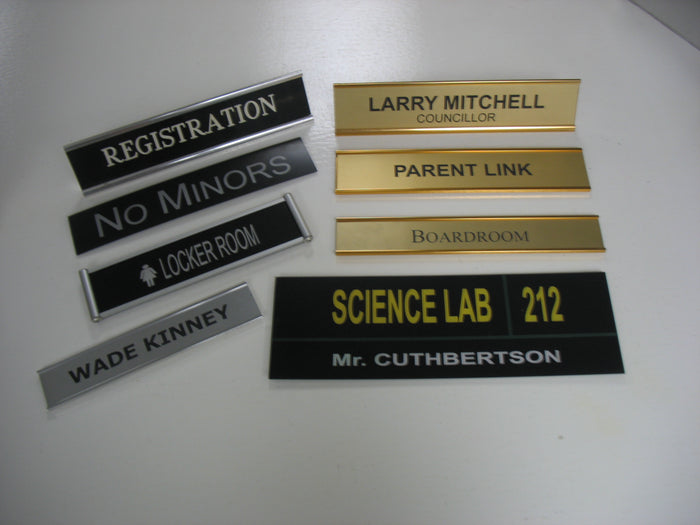 Name plates